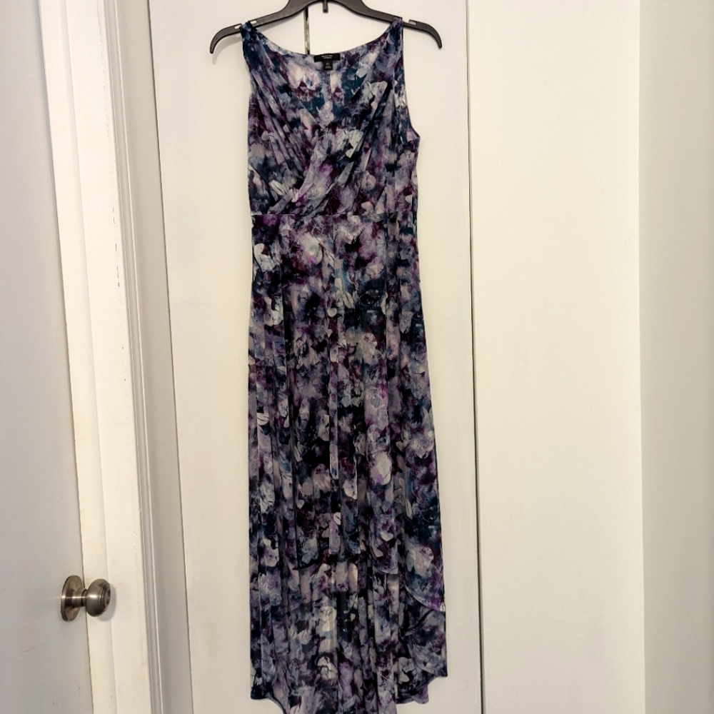 Simply Vera Purple Floral Dress